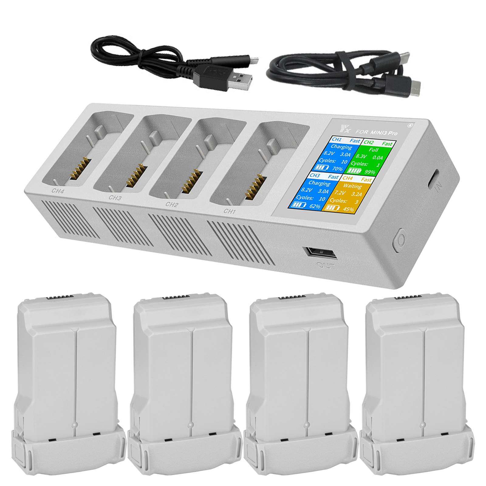 Drone Charging Hub - For DJI Mini 3/3 Pro Intelligent