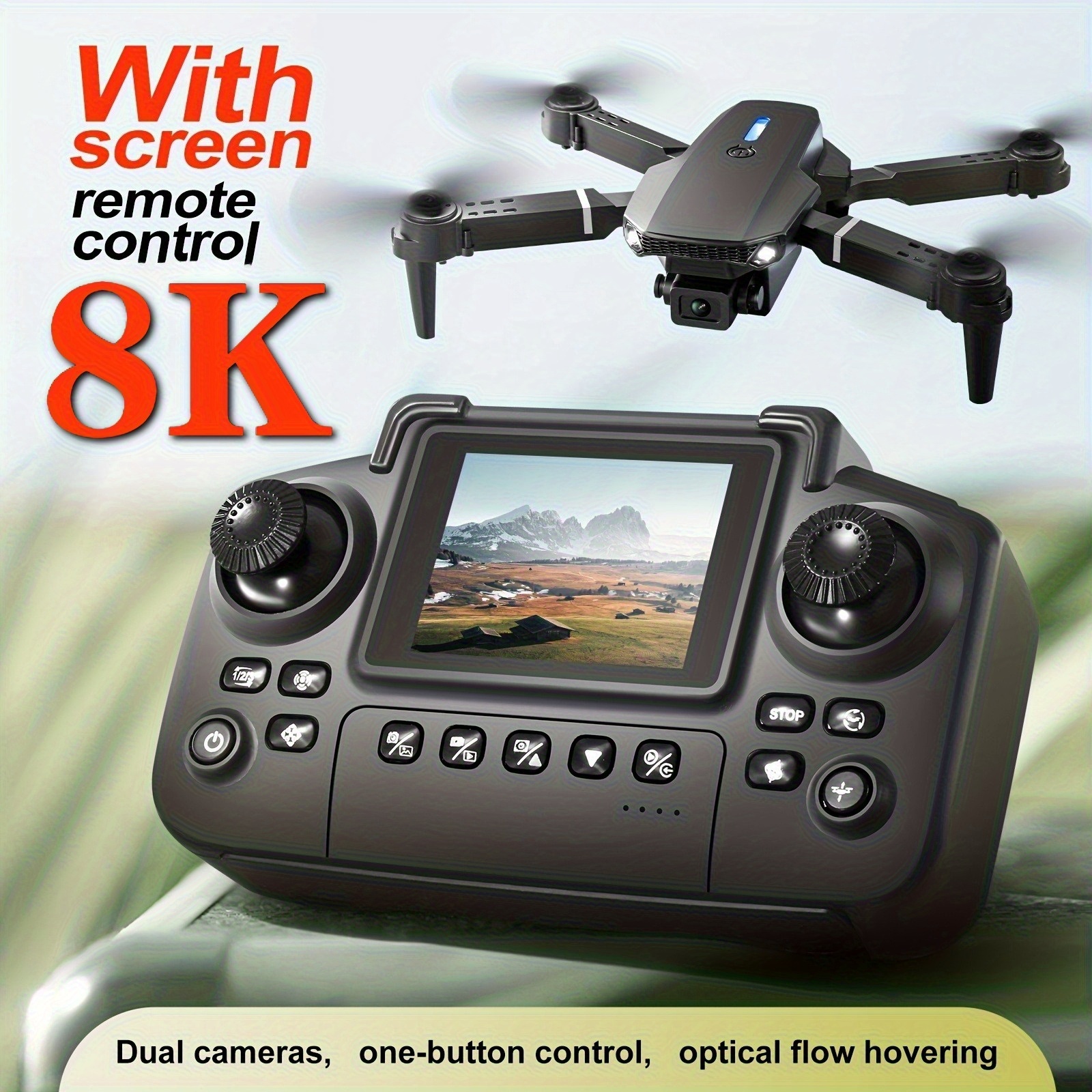 Drone Controller Screen - The 2026 upgraded E88PRO MAX foldable