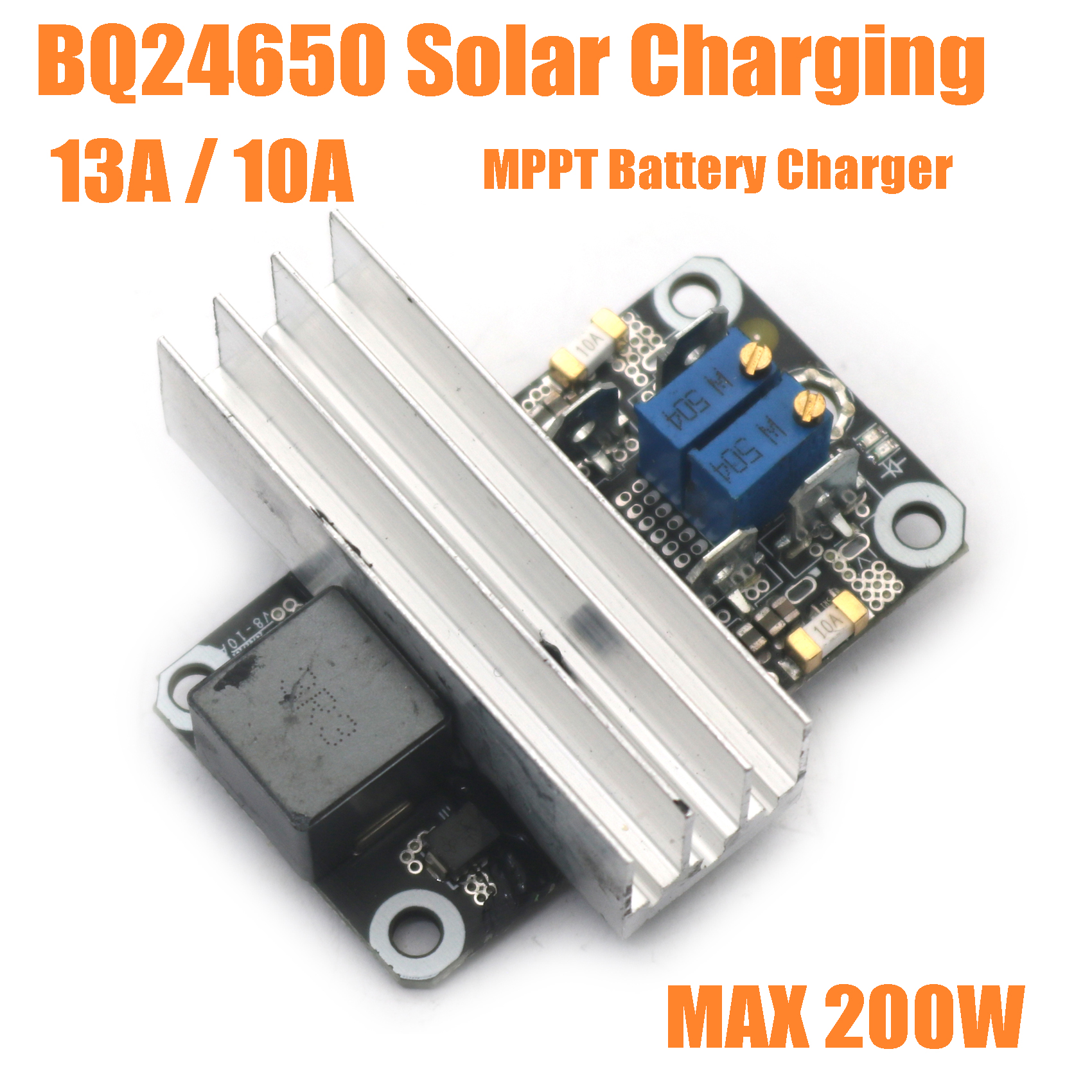 Drone Solar Charger - 200W 13A 10A BQ24650 MPPT Solar