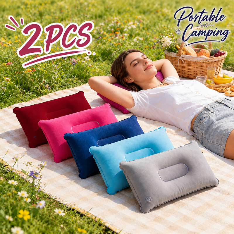 Drone Backpack - 2Pcs Inflatable Travel Pillows or Pumps