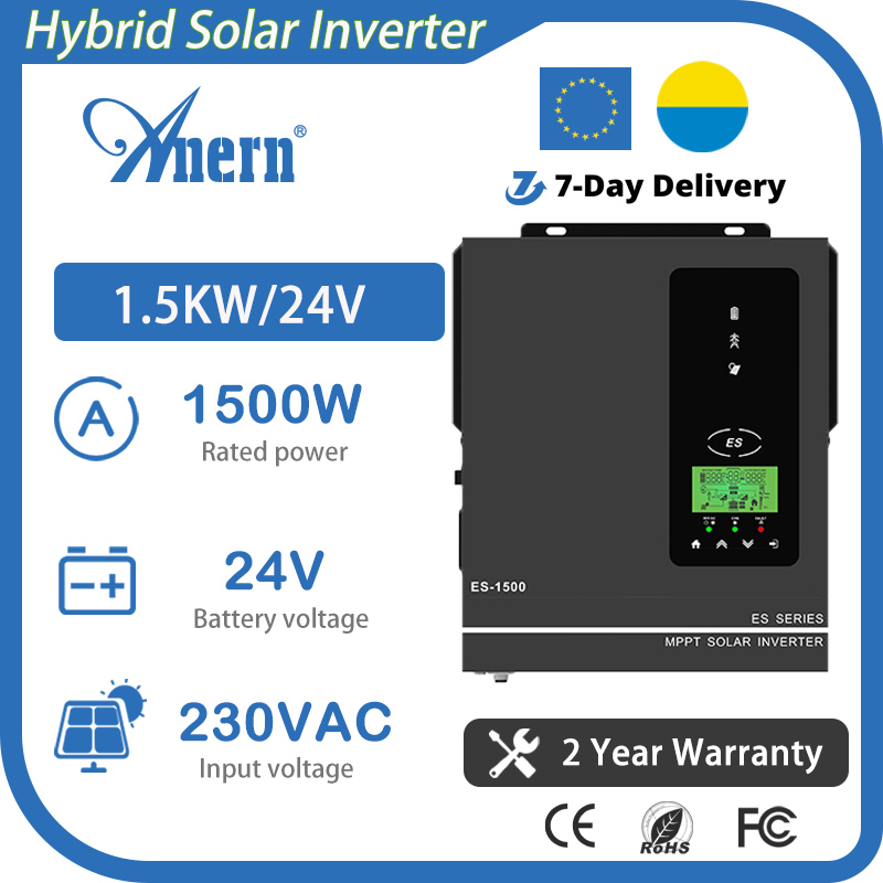 Drone Solar Charger - Anern 1500W 1000W Hybrid Solar Inverter