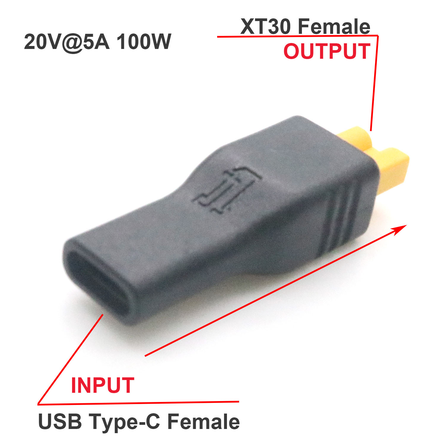 Drone Power Bank - 1pc USB Type C Female Input