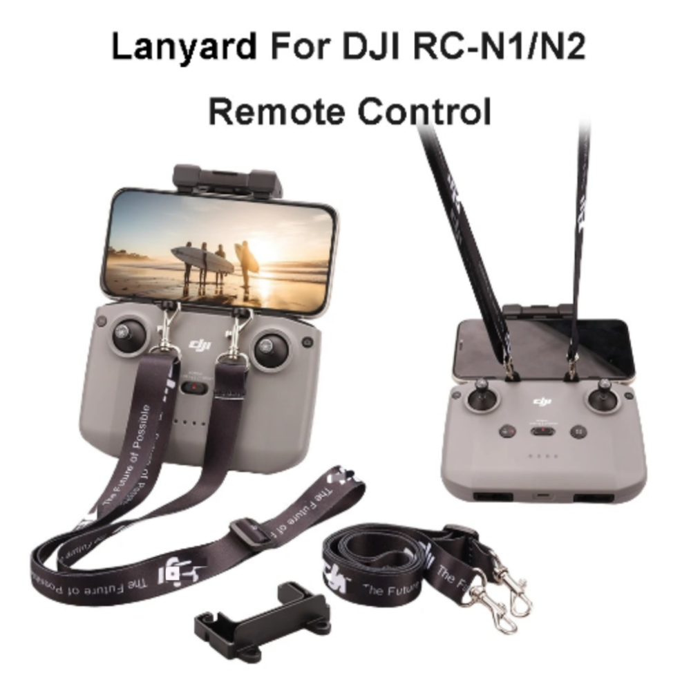 Drone Tablet Mount - Remote Controller Lanyard NeckStrap w Fixed