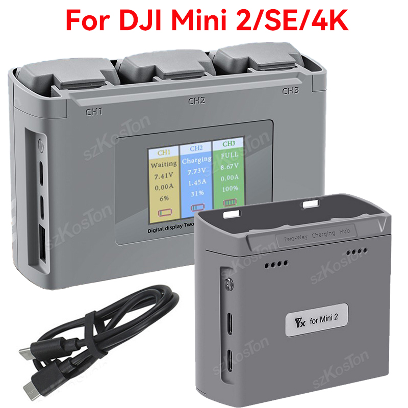 Drone Charging Hub - For DJI Mavic Mini 2/SE Mini