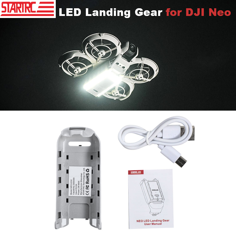 Drone Strobe Light - STARTRC LED Landing Gear for DJI