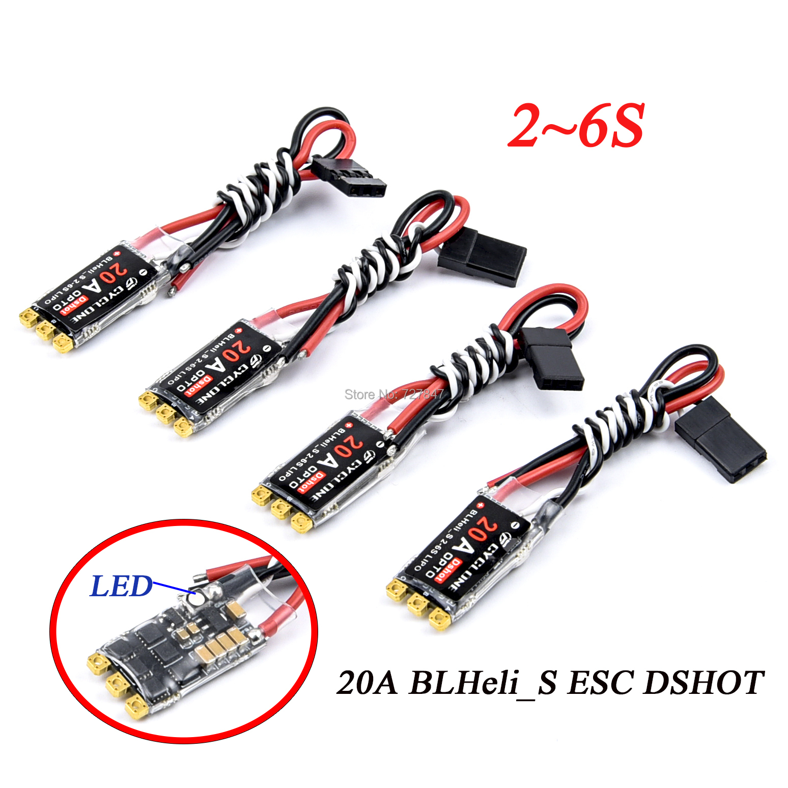 Drone Beacon Light - Cyclone 20A 35A 45A BLHeli_S DSHOT