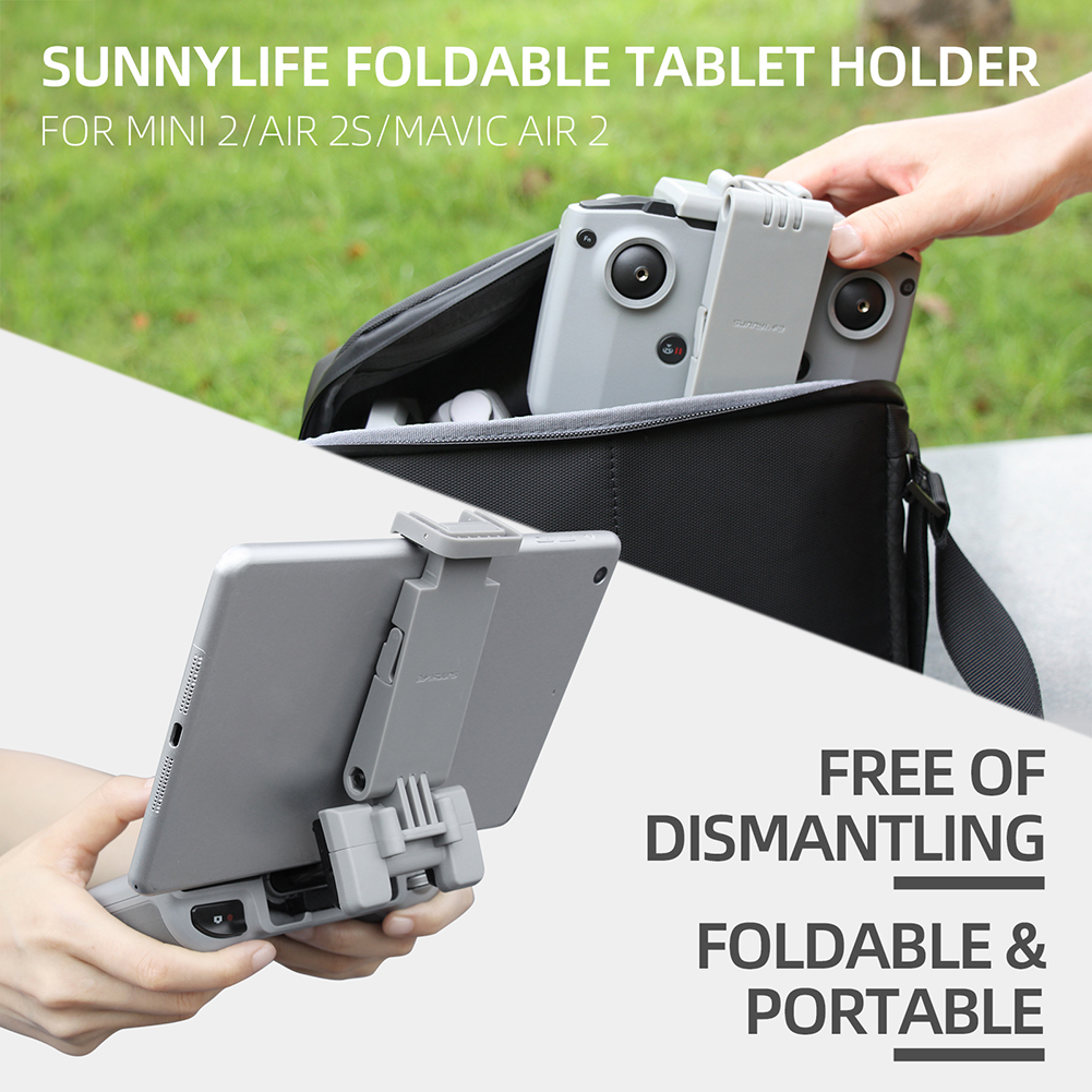 Drone Tablet Mount - Foldable Expansion Bracket for DJI Air