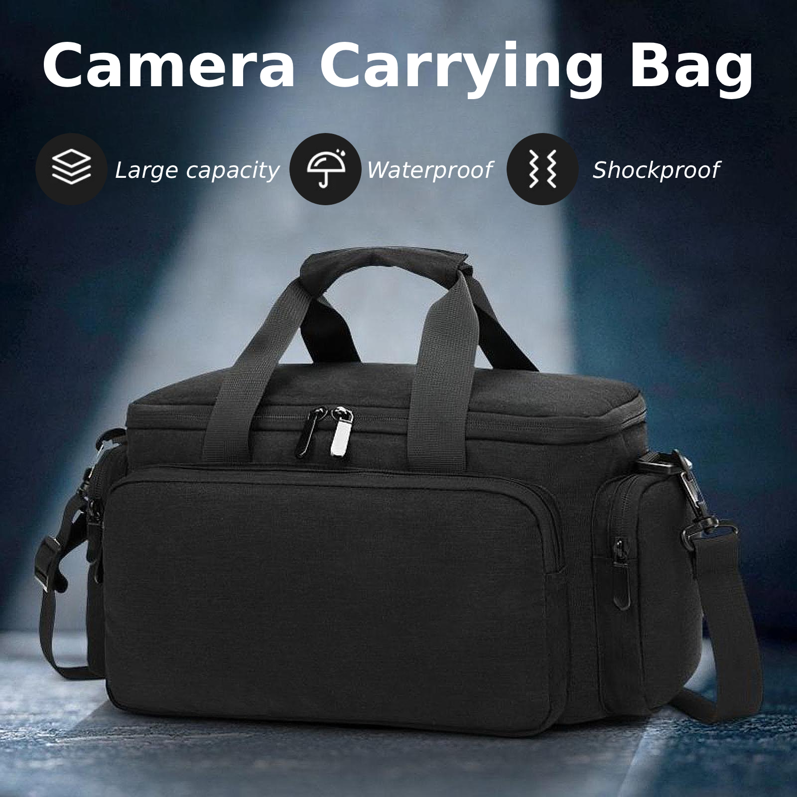 Drone Carrying Case - Portable Camera Storage Bag Large Capacity