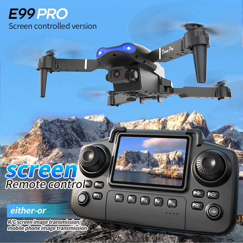 Drone Power Bank - E99 PRO Drone Screen Control Aerial