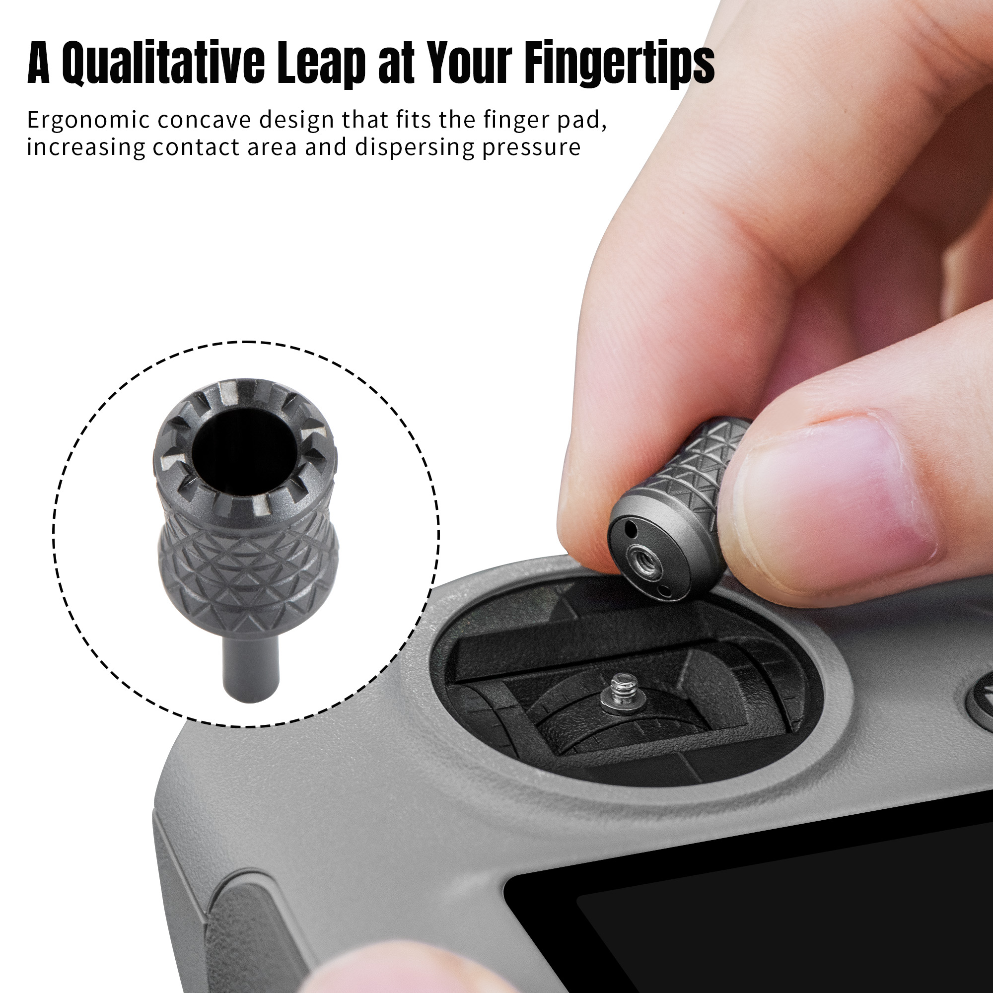 Drone Control Stick - Avata 360 Dron Foldable Metal Joystick