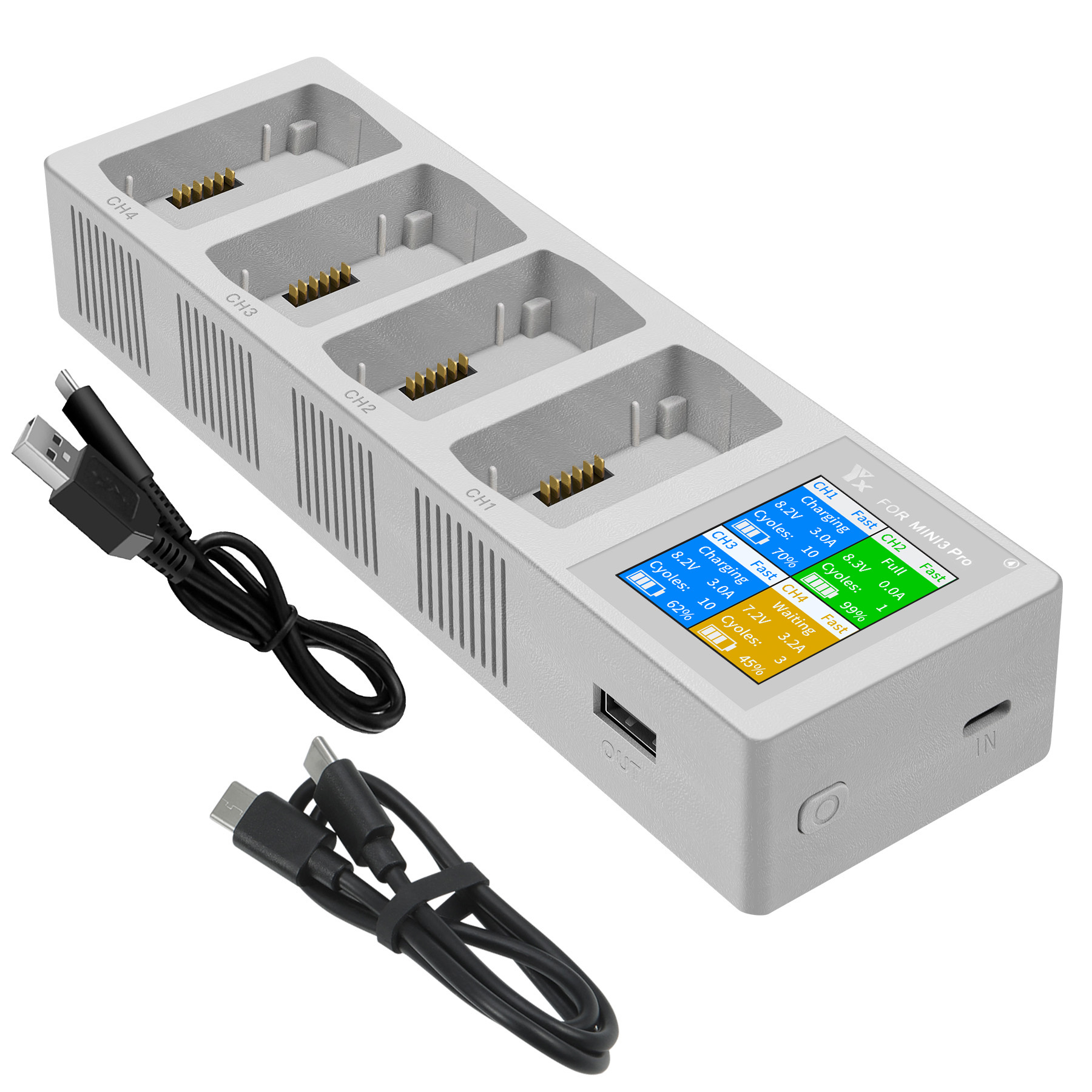 4in1 3in1 Battery Charging Hub - Drone Charging Hub reseña y precio