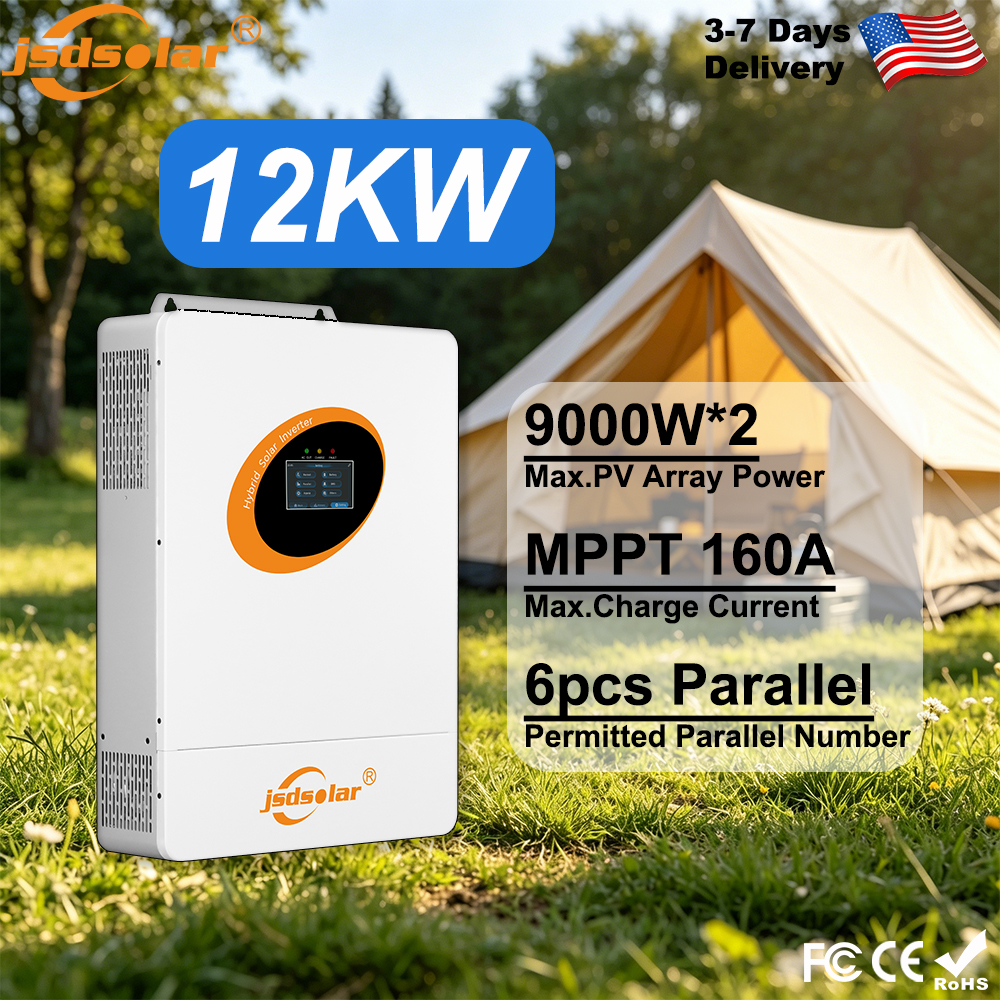 12KW Split Phase Hybrid Invert - Drone Solar Charger reseña y precio