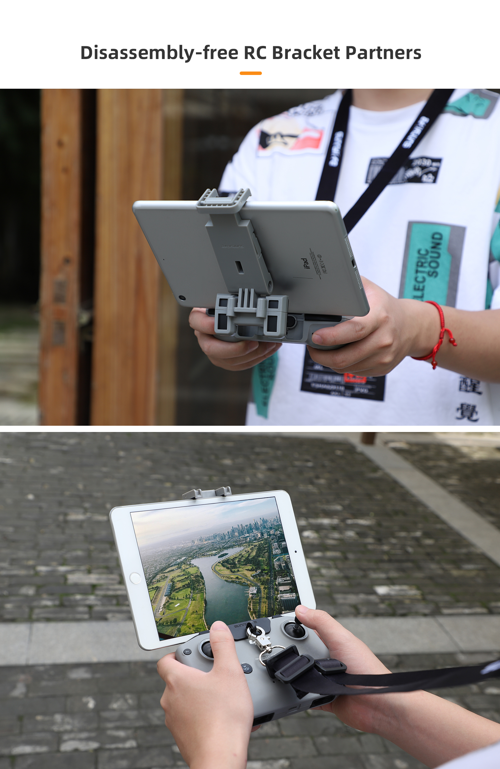 Foldable Disassembly-free Brac - Drone Tablet Mount reseña y precio