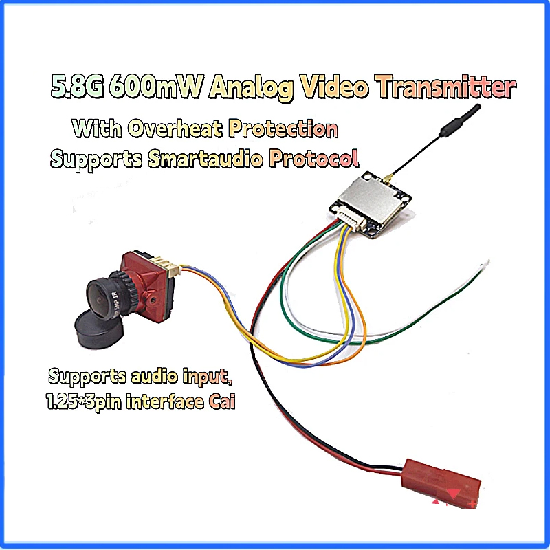 SLONWAKE FPV suit 5.8G 600mW V - Drone Controller Screen reseña y precio