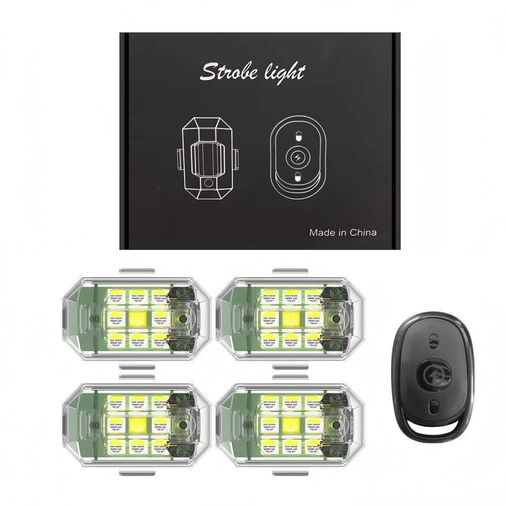 2PCS/4PCS Wireless LED Drone S - Drone Strobe Light reseña y precio