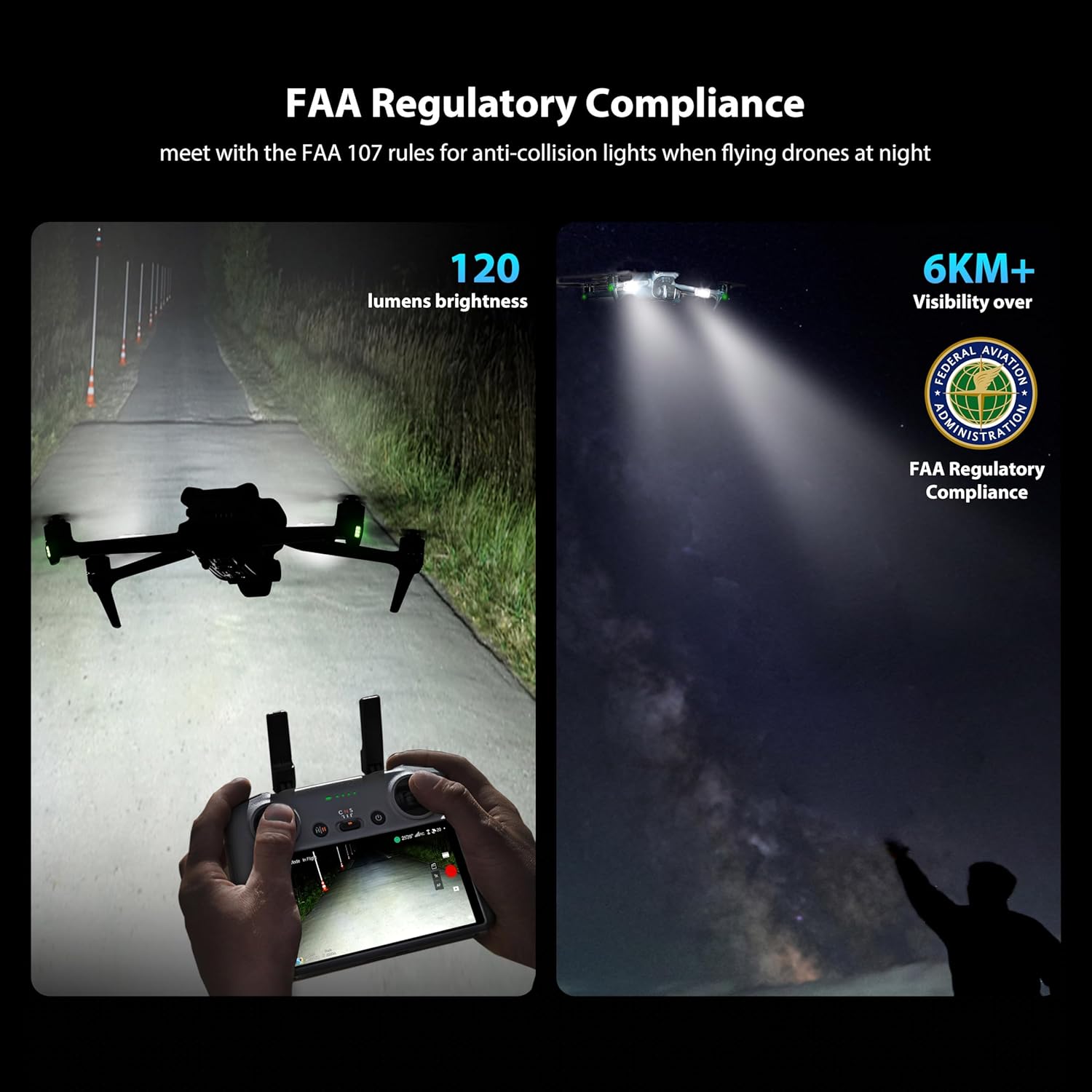 STARTRC Drone Strobe Light Ant - Drone Tablet Mount reseña y precio