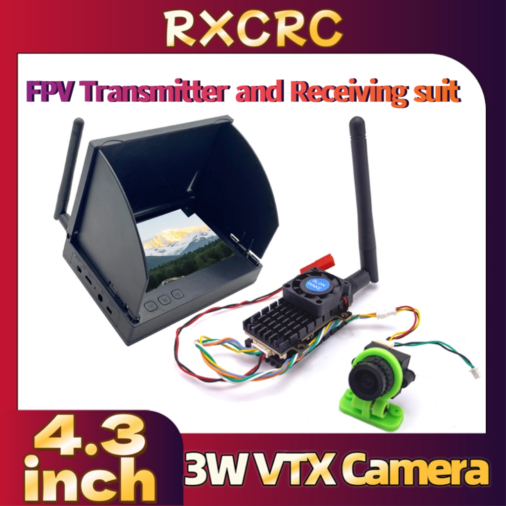 RXCRC 5.8G 3W Video VTX transm - Drone Controller Screen reseña y precio
