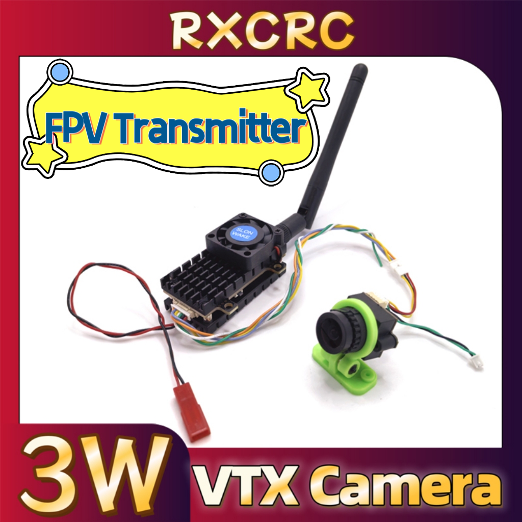 RXCRC 5.8G 3W Video VTX transm - Drone Controller Screen reseña y precio
