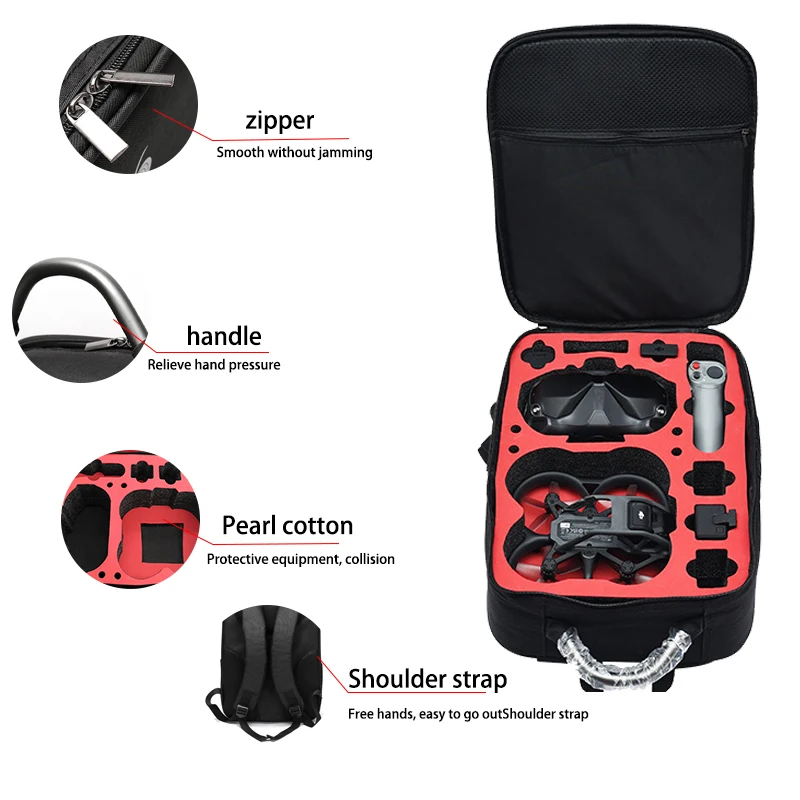 Portable Case Backpack Nylon W - Drone Backpack reseña y precio