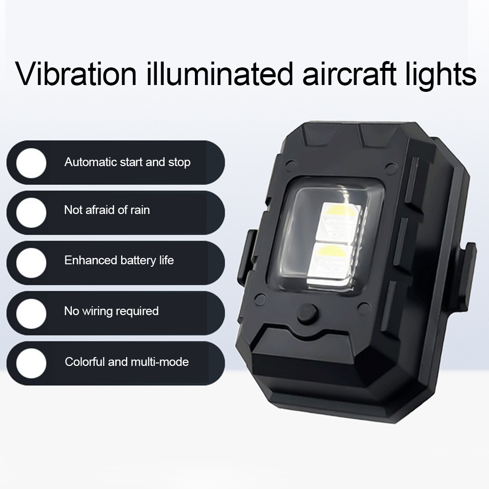 7 Color Motorcycle LED Mini Si - Drone Strobe Light reseña y precio