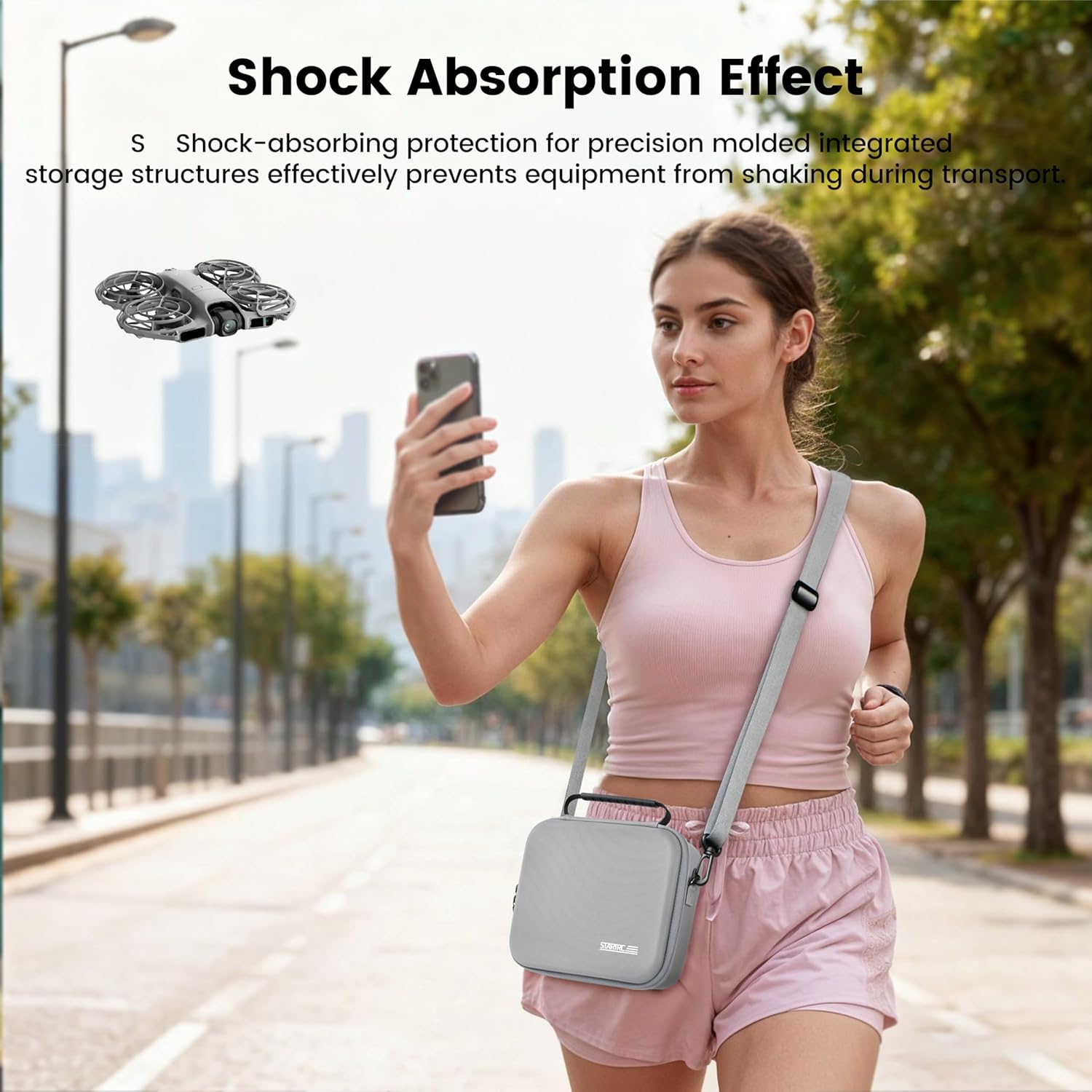 STARTRC Neo 2 Portable PU Shou - Drone Carrying Case reseña y precio