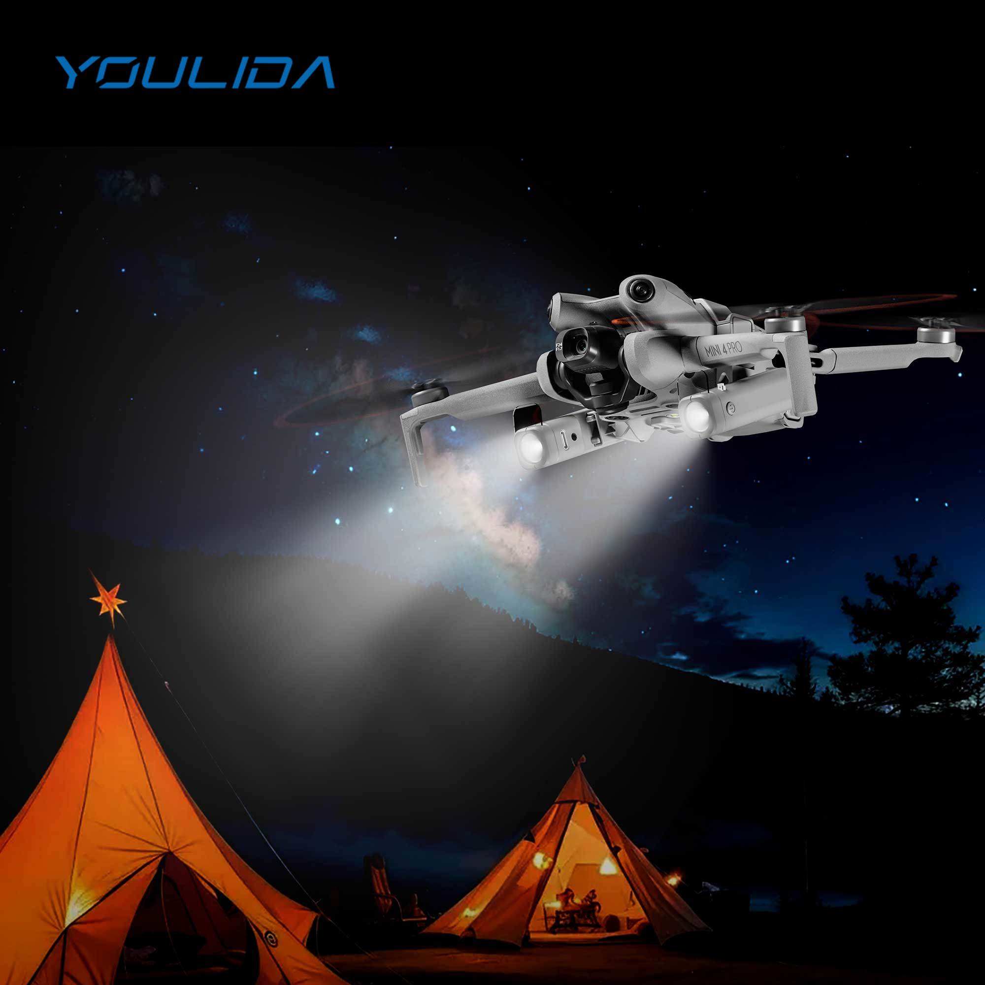 For DJI Mini 4 Pro LED Night N - Drone Strobe Light reseña y precio