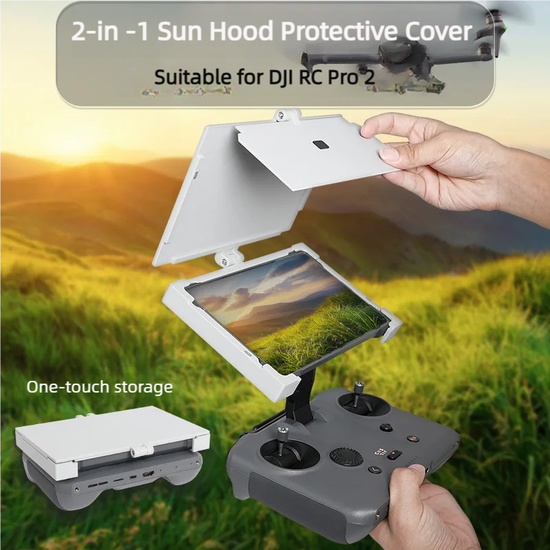 For DJI RC Pro 2 Remote Contro - Drone Sun Shade reseña y precio