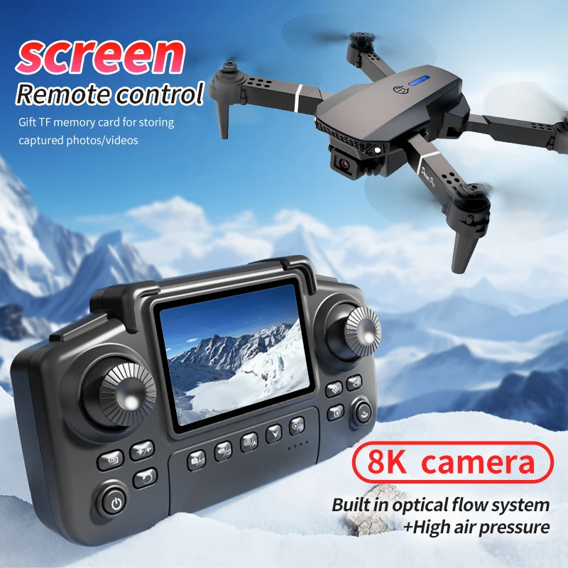 Professional E88 PRO Drone wit - Drone Controller Screen reseña y precio