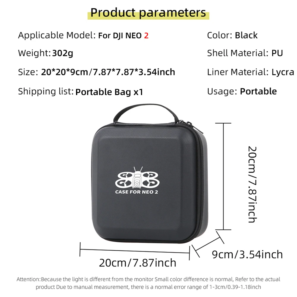 Anti-Scratch Dustproof Storage - Drone Hard Shell Case reseña y precio