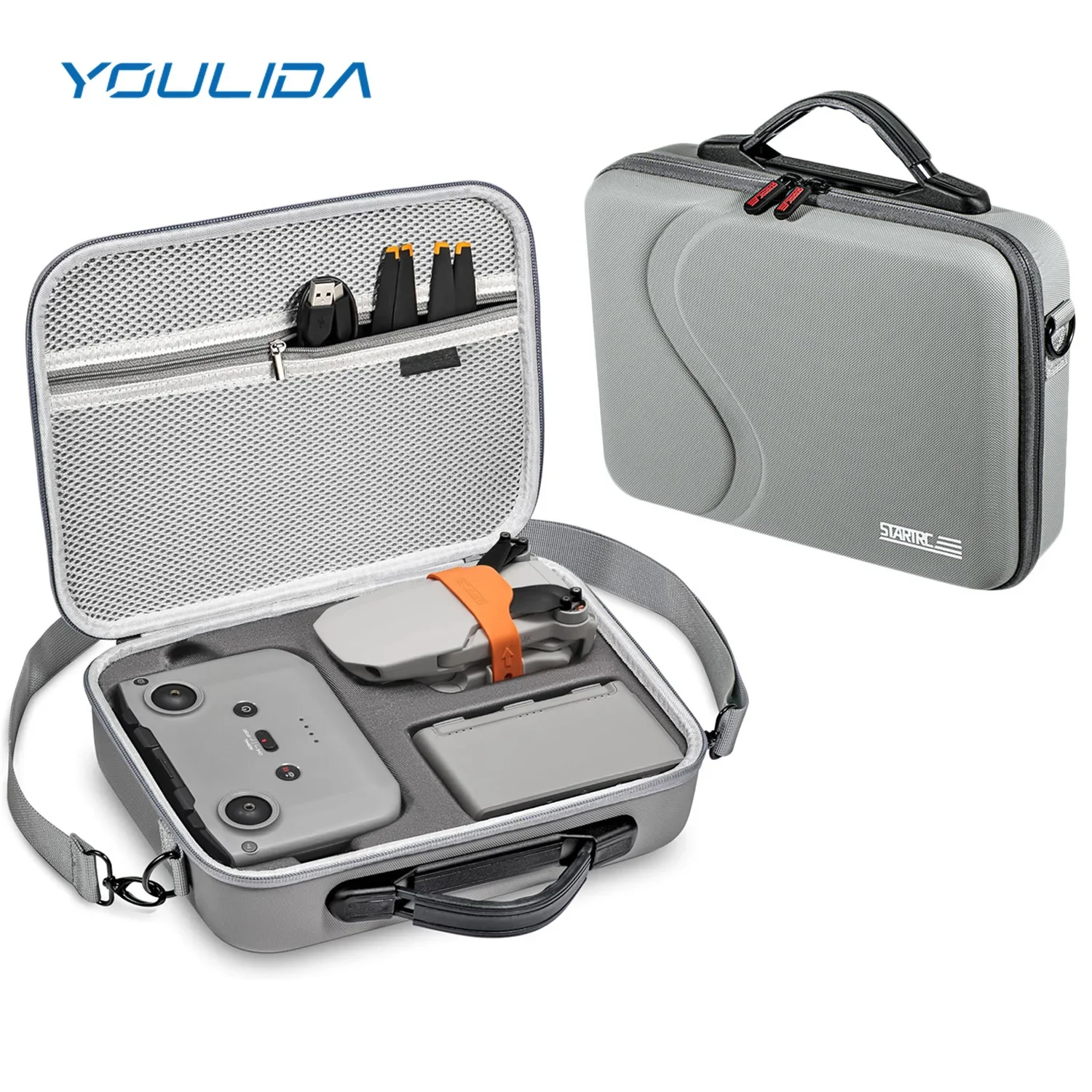 Mini 2 Shoulder Bag PU Portabl - Drone Carrying Case reseña y precio