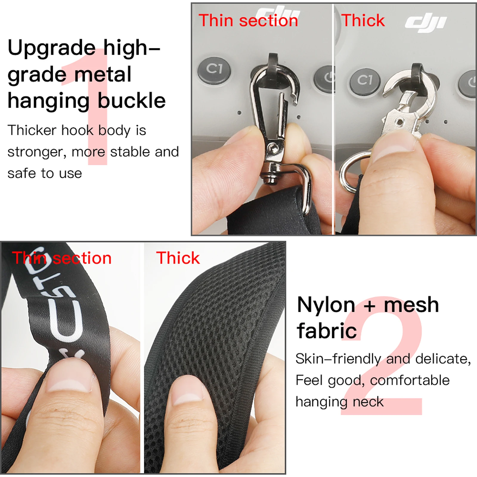For DJI Avata Drone Lanyard Ne - Drone Neck Strap reseña y precio