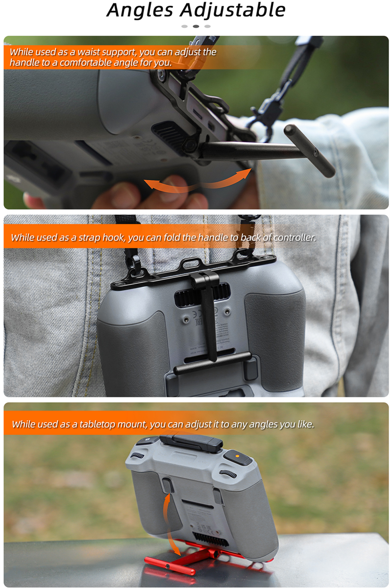 2in1 Handle Stand Bracket Neck - Drone Neck Strap reseña y precio