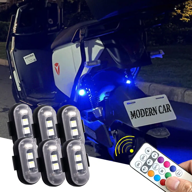 2/4/8Pcs Wireless Remote Contr - Drone Strobe Light reseña y precio