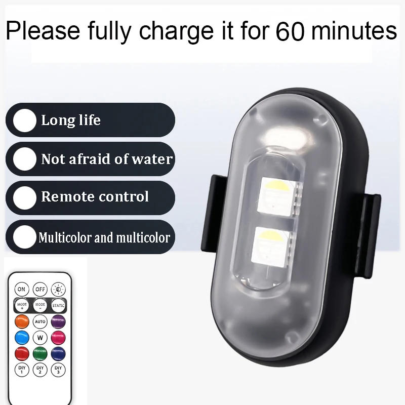 2/4/8Pcs Wireless Remote Contr - Drone Strobe Light reseña y precio