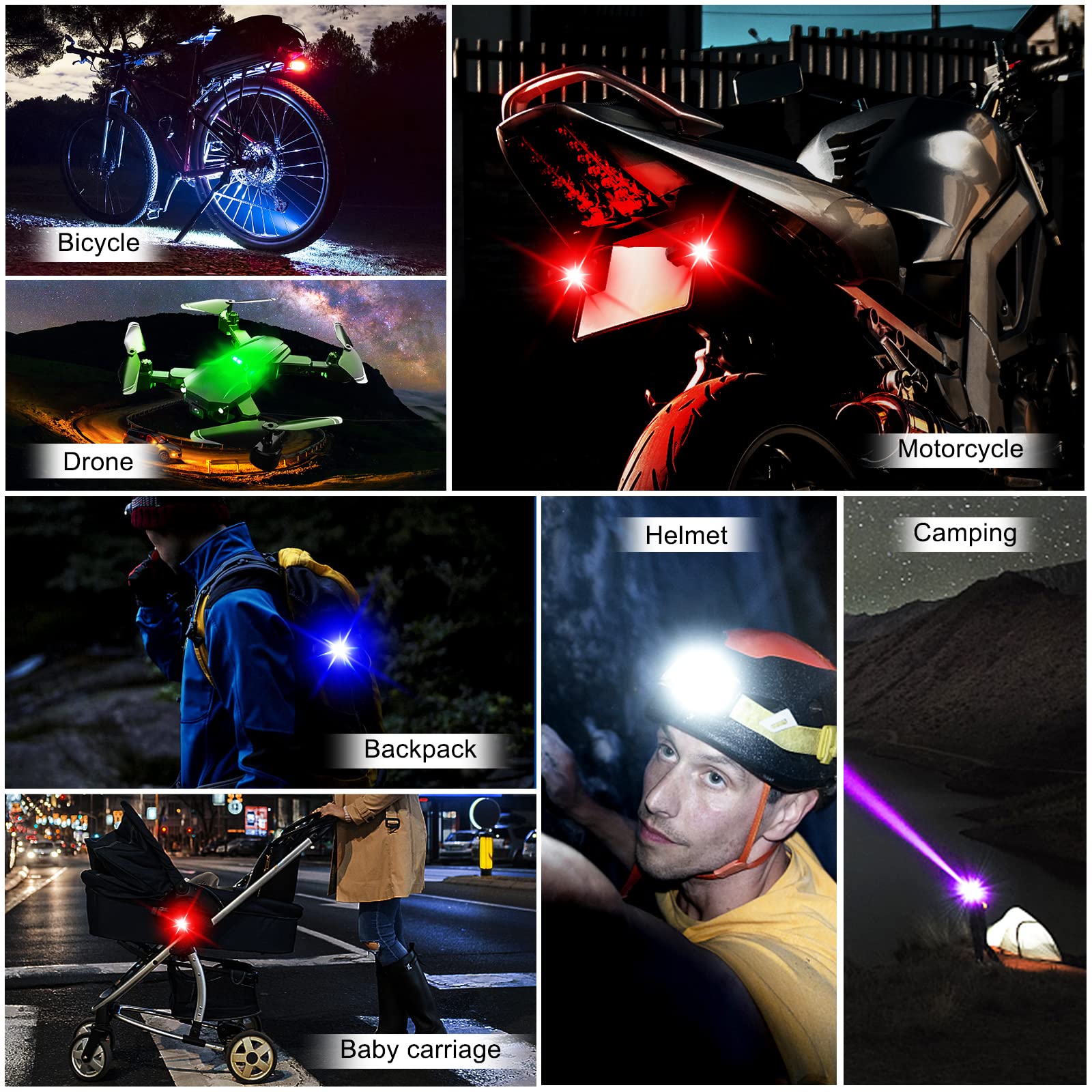 Motorcycle Lights Drone Strobe - Drone Strobe Light reseña y precio