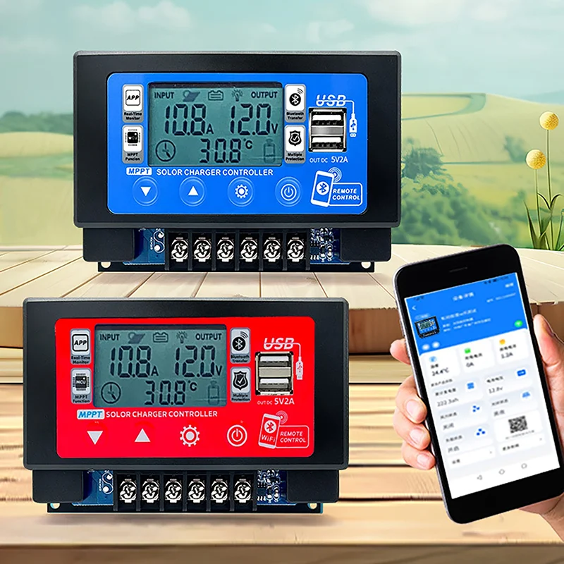30A 60A Bluetooth WiFi Solar C - Drone Solar Charger reseña y precio