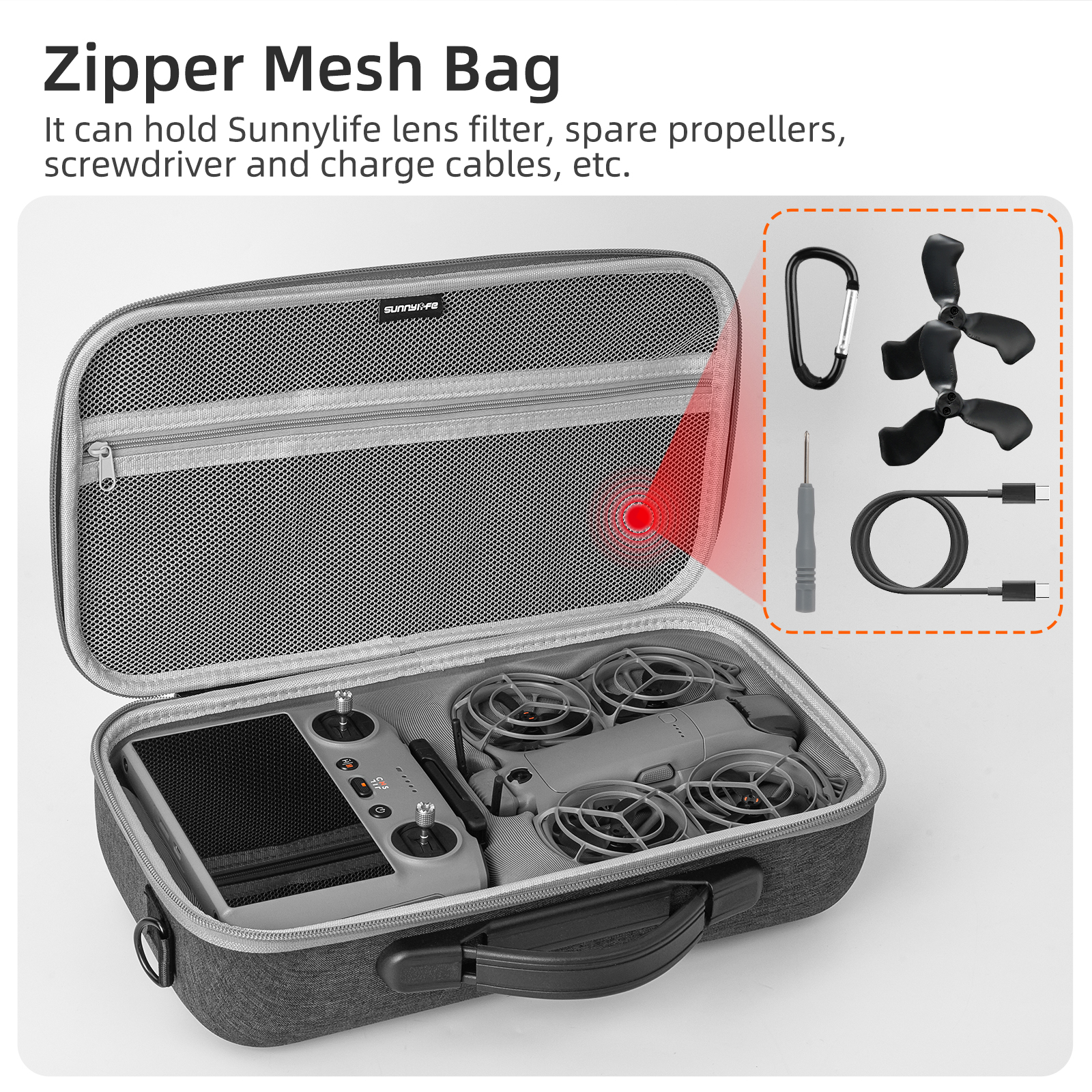 Portable Carrying Case For DJI - Drone Joystick Cover reseña y precio