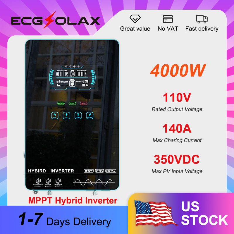 ECGSOLAX Hybrid Solar Inverter - Drone Solar Charger reseña y precio