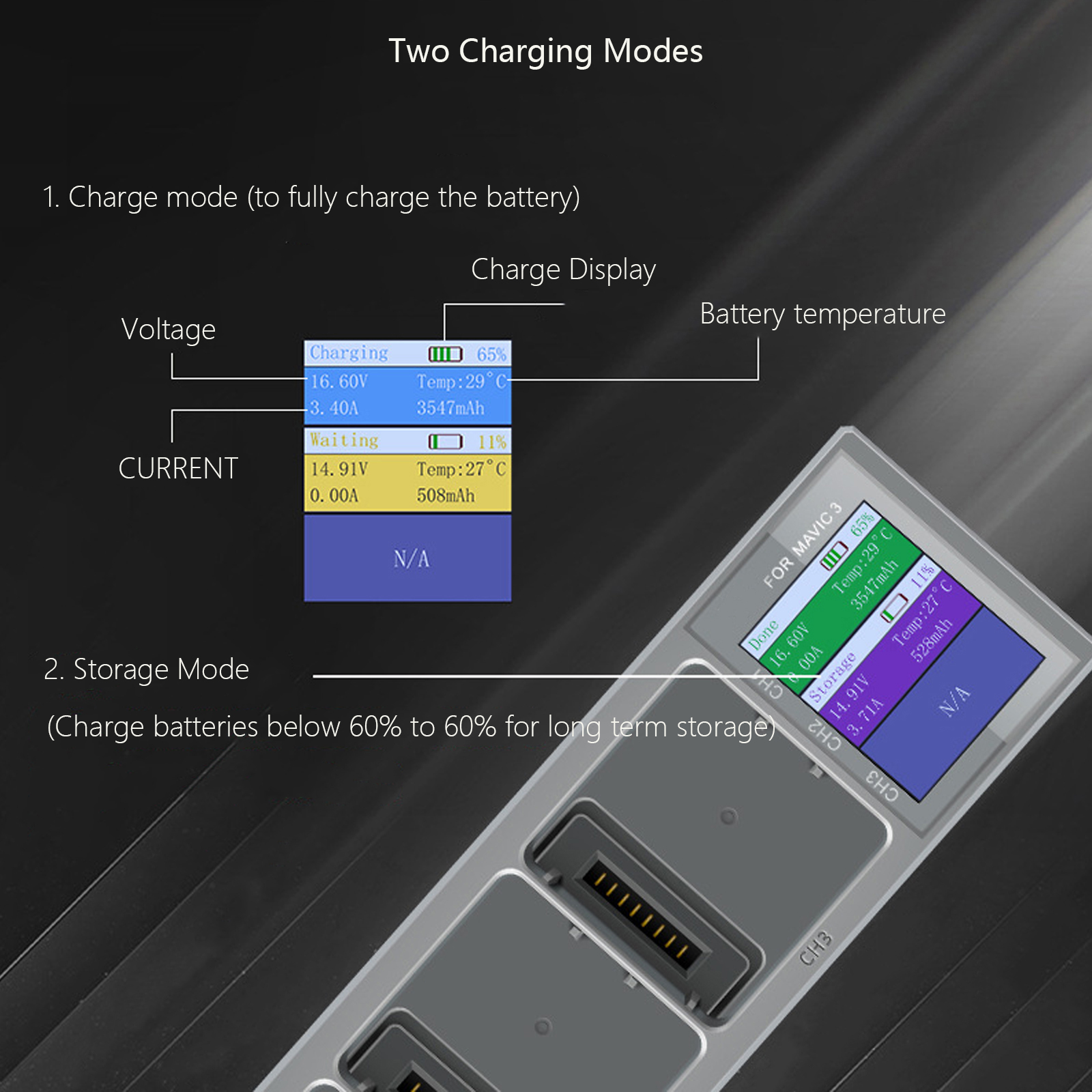 New 3 In 1 Charging Hub for DJ - Drone Charging Hub reseña y precio
