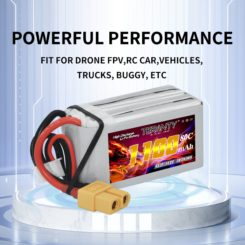 TERANTY 4S 1100mAh 80C/160C Li - Drone Power Bank reseña y precio