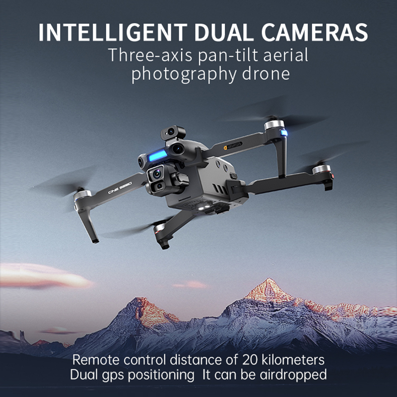 2026 New 8K Dual Camera Drone  - Drone Power Bank reseña y precio