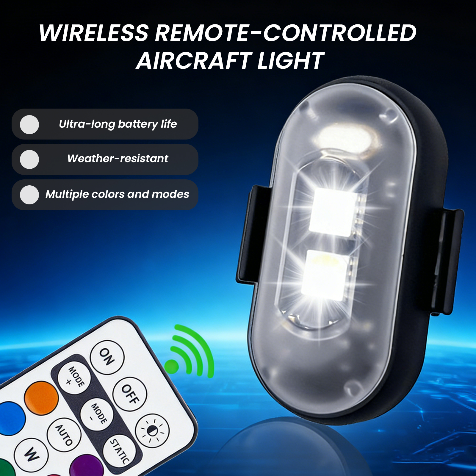 2/4/6PCS Wireless LED Strobe L - Drone Strobe Light reseña y precio