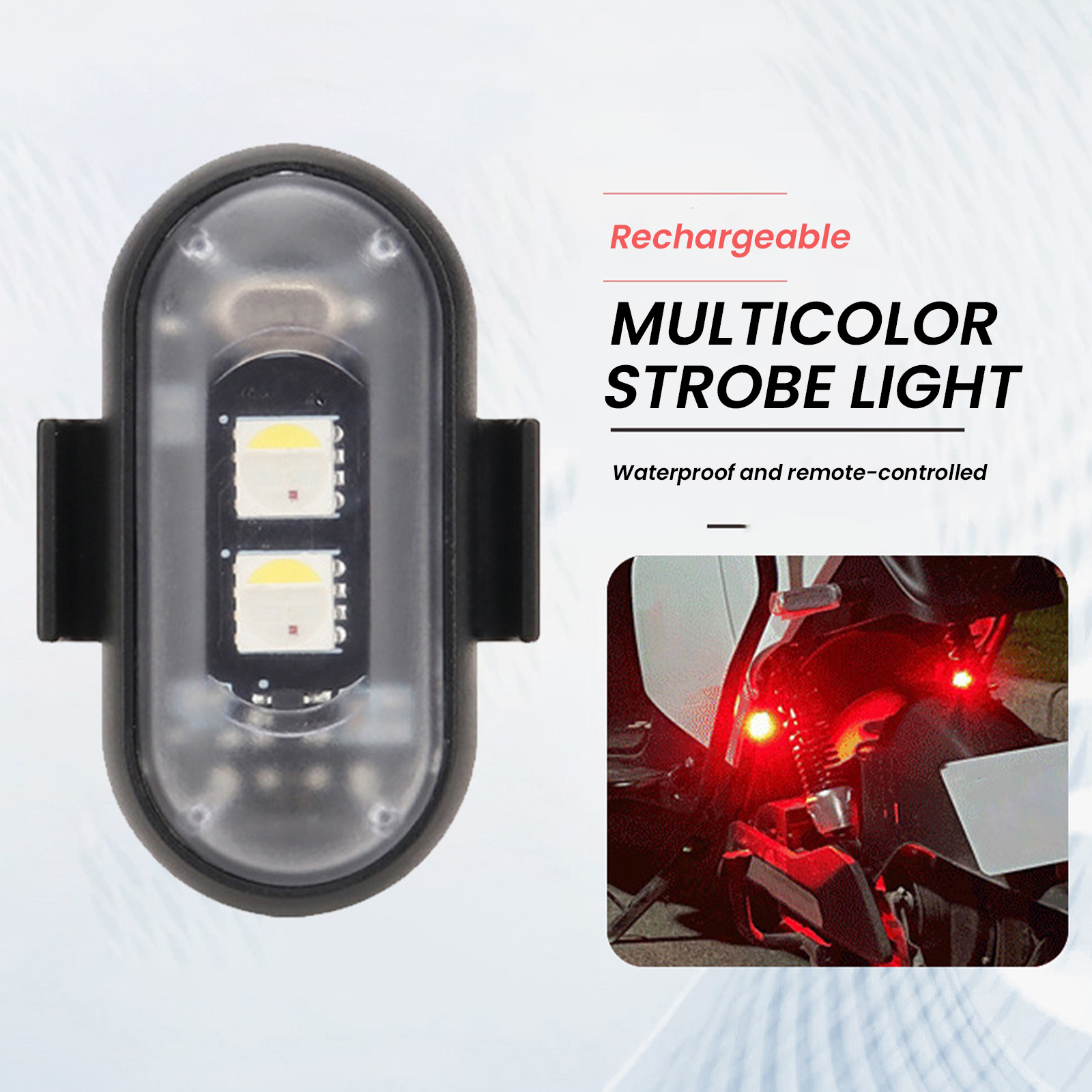 2/4/6PCS Wireless LED Strobe L - Drone Strobe Light reseña y precio