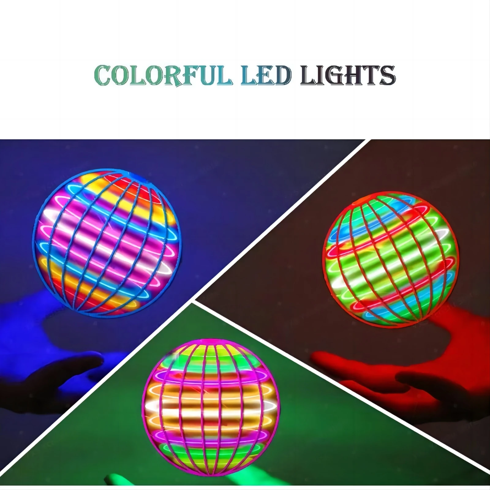 LED Light Up Flying Orb Boomer - Drone Beacon Light reseña y precio