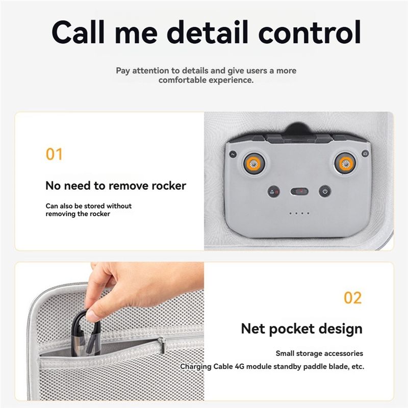 For DJI Neo Shoulder Bag PU Co - Drone Hard Shell Case reseña y precio