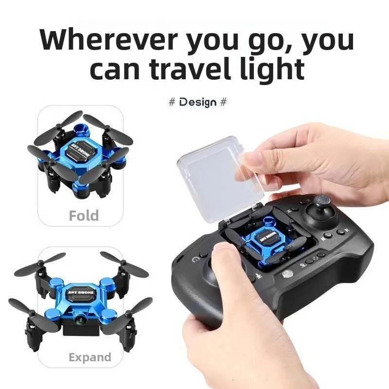 Mini Folding Mosquito Drone wi - Drone Power Bank reseña y precio
