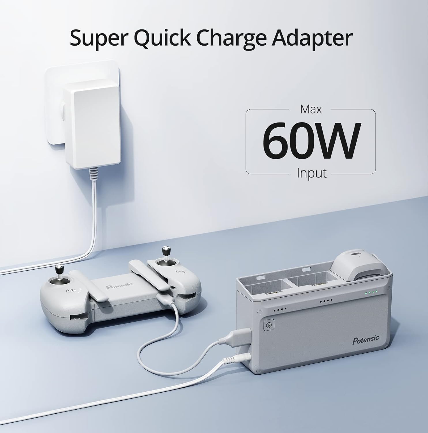 Potensic Original 60W Charging - Drone Charging Hub reseña y precio
