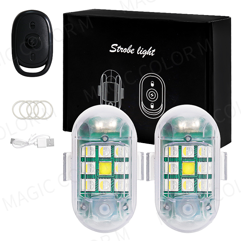 2PCS Wireless LED Strobe Light - Drone Strobe Light reseña y precio