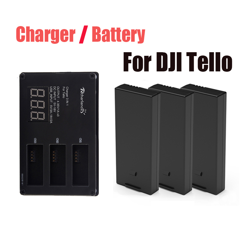 Original DJI Tello battery / D - Drone Charging Hub reseña y precio