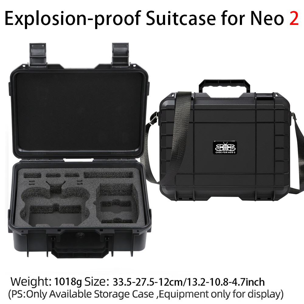 For DJI NEO 2 Case Bag Explosi - Drone Hard Shell Case reseña y precio